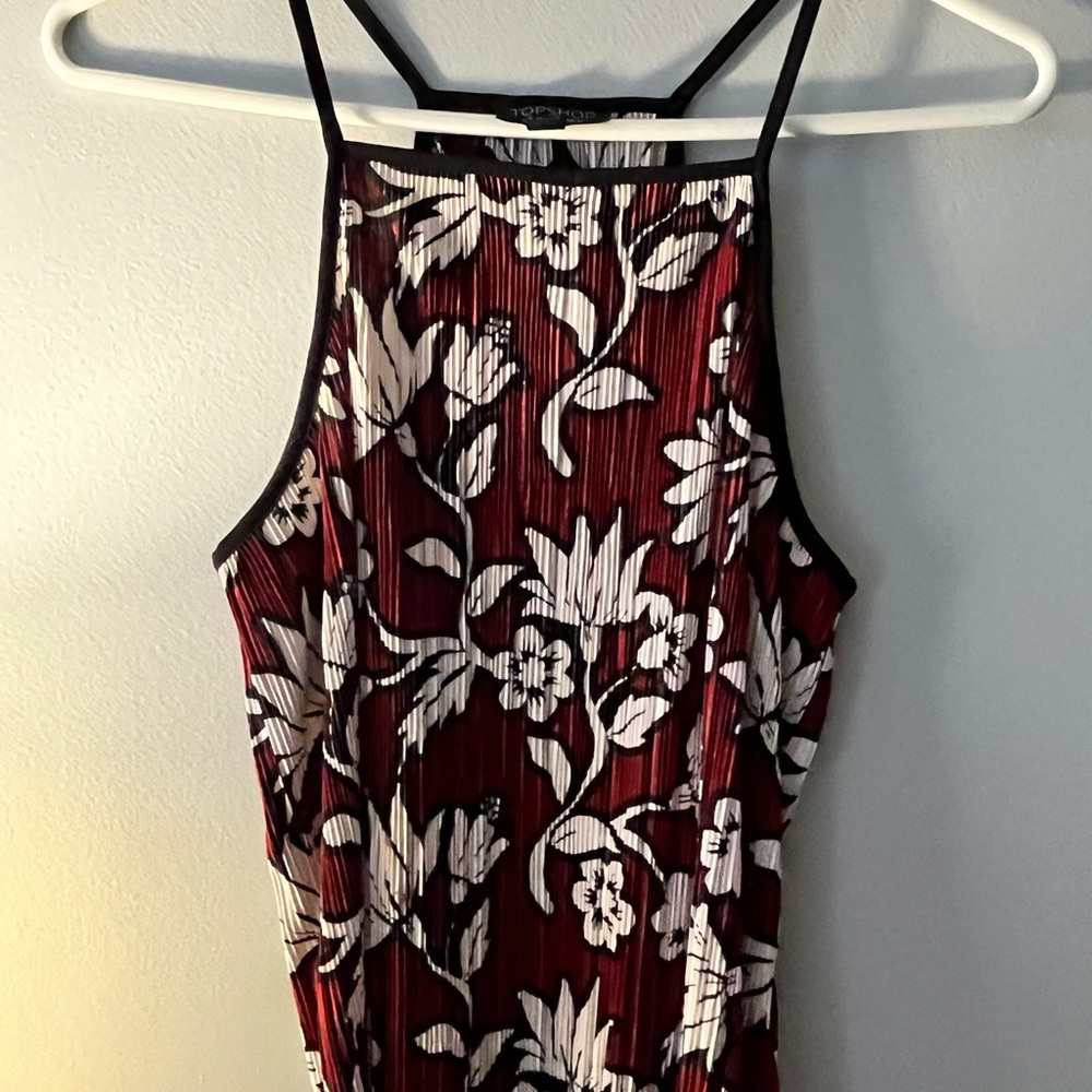 Cropped dress top